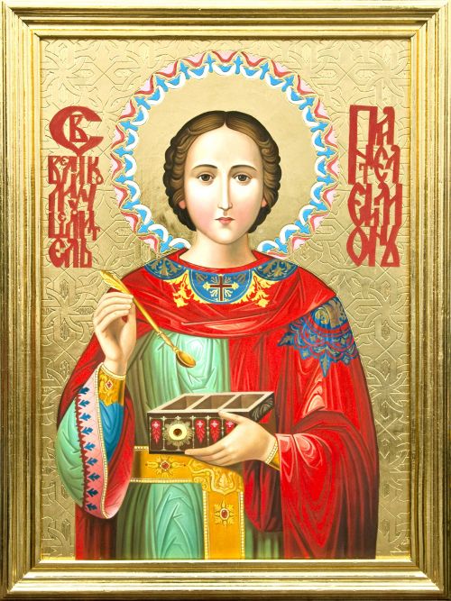 Ікона Святого Великомученика і Цілителя Пантелеймона