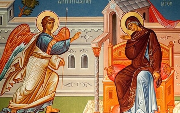 Архієрейське богослужіння свята Благовіщення у Свято-Покровському кафедральному соборі