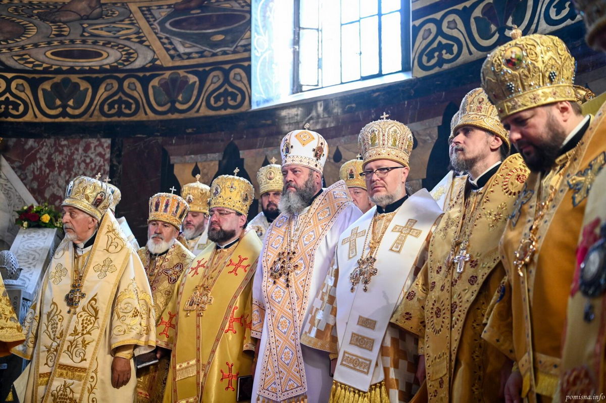 Божественна літургія в день відзначення 1038-ї річниці Хрещення України-Руси