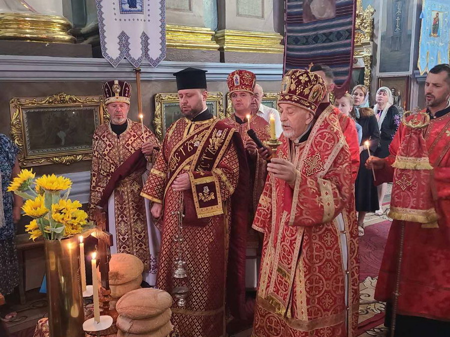 Архієрейське богослужіння у день Усікновення голови пророка, Предтечі і Хрестителя Господнього Іоана. 
