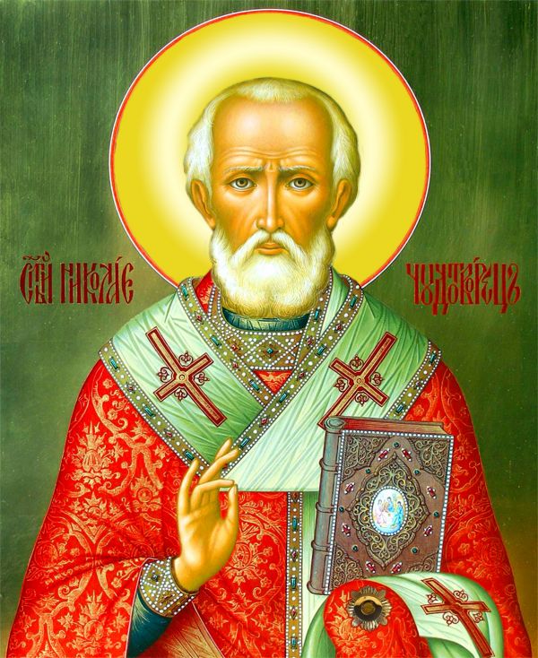 Ікона Святителя Миколая, Архиєпископа Мир Лікійських